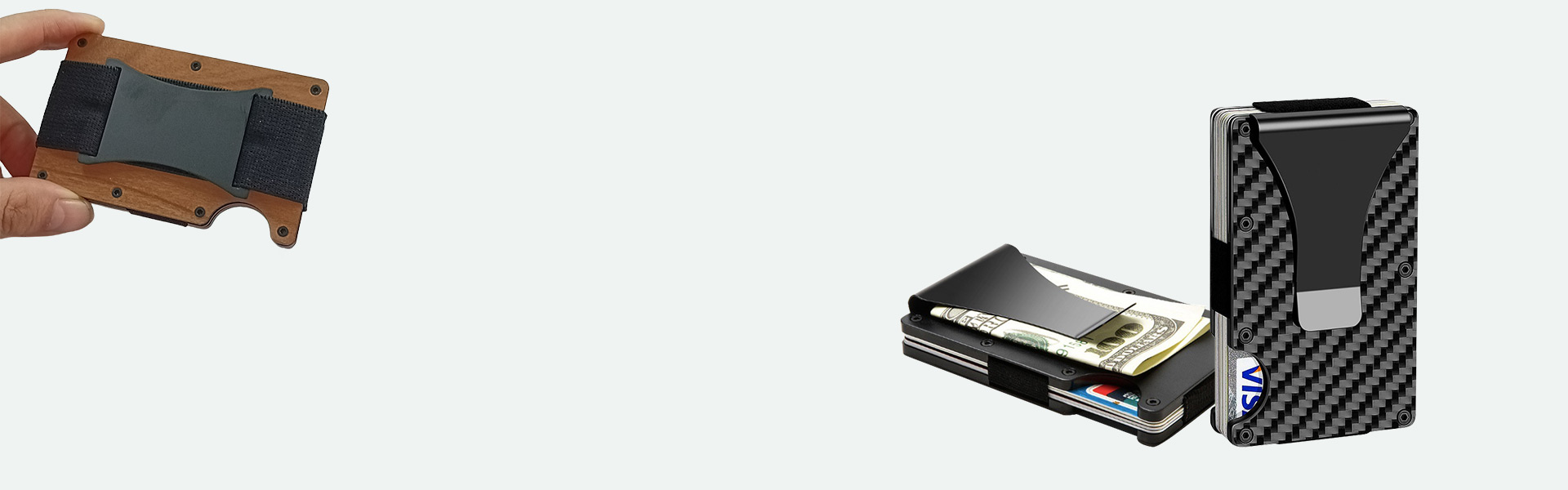 minimalist metal wallet
